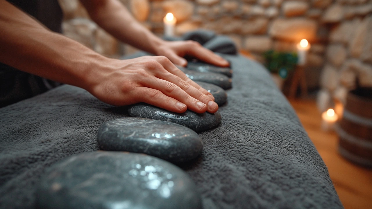 Masáž lávovými kameny v Praze: Tajemství hluboké relaxace a omlazení