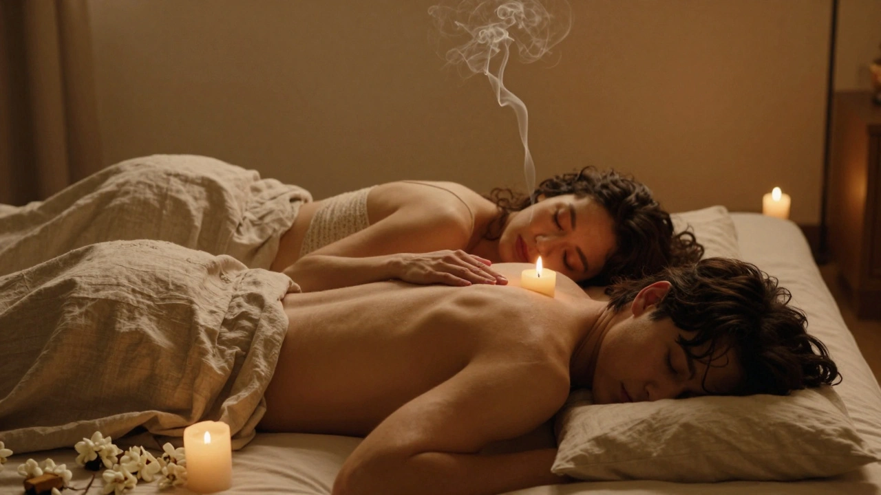 Tantrická masáž a zdravé vztahy: Co se skutečně dá naučit